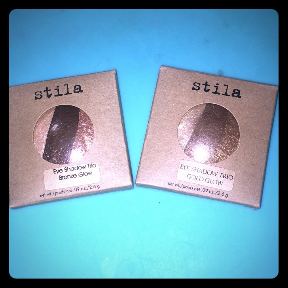 Lot of 2 STILA eyeshadow trios ❤️ never opened.